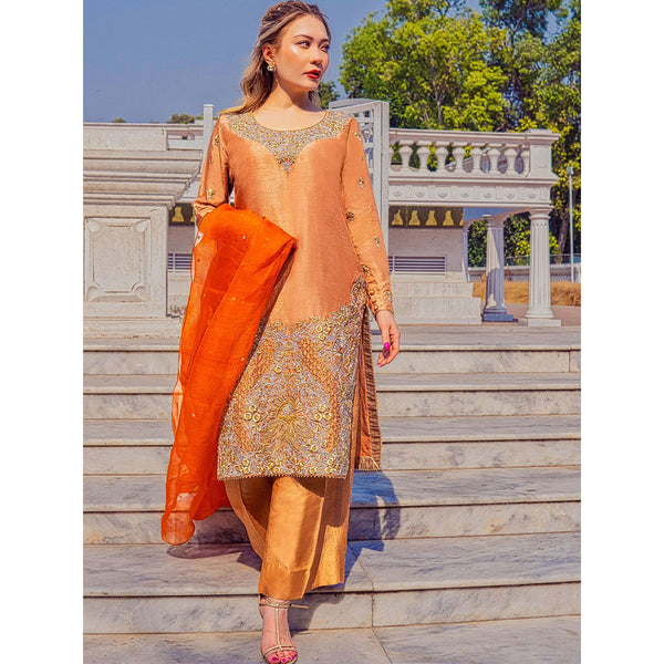 A-Meenah Qazaq Luxury Pret FW/22 | 03 Zehab - Ready To Wear